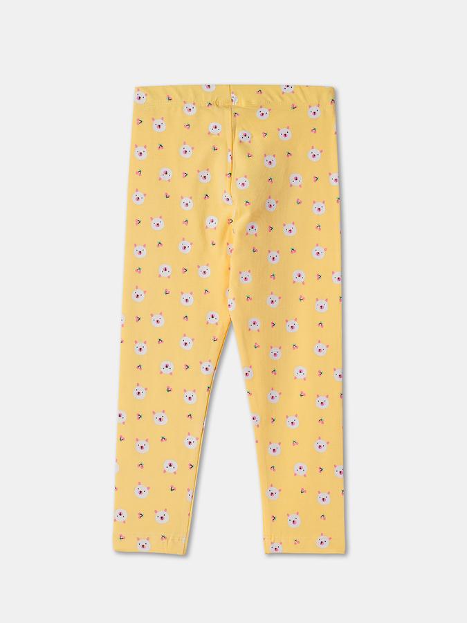 Girls Printed Leggings image number 1