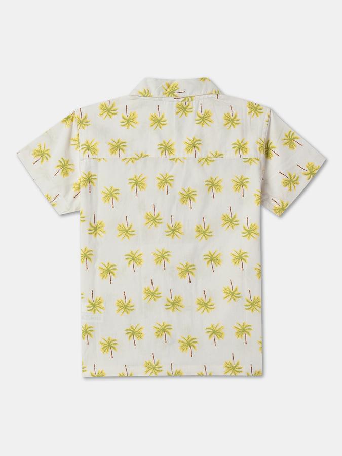 Boys Printed Regular Fit Shirt image number 1