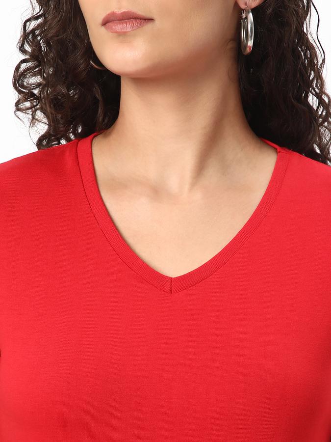 R&B Women Red Tshirts image number 3