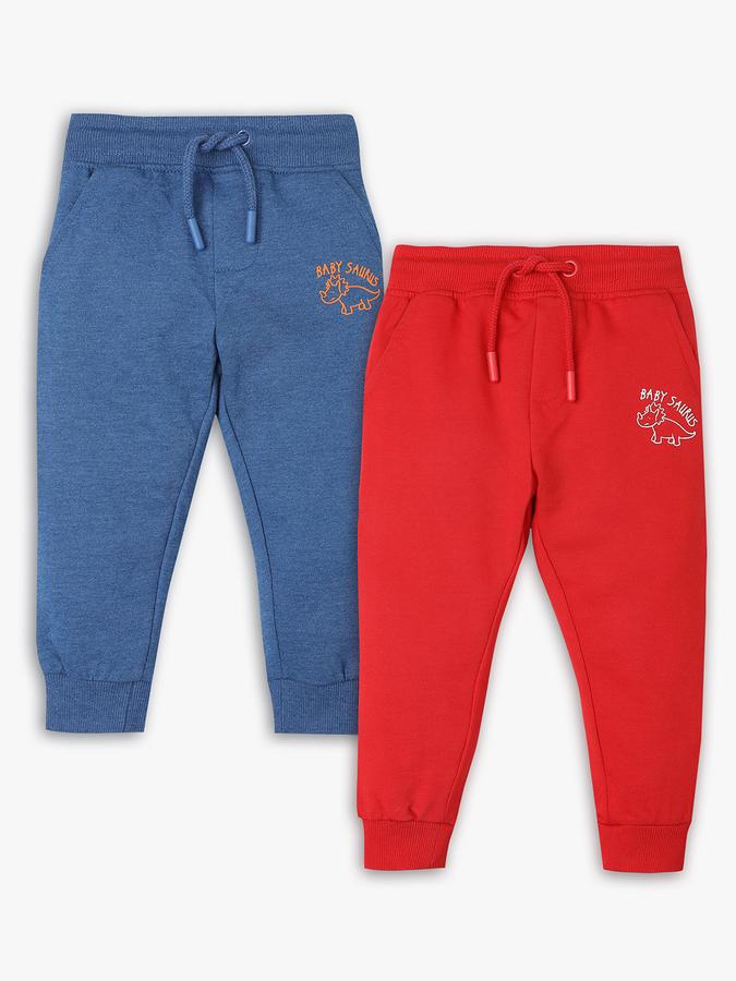 Pack of 2 Infant Boys Solid Pants