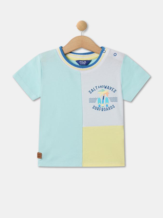 Boys Relaxed Fit Round-Neck T-Shirt image number 0
