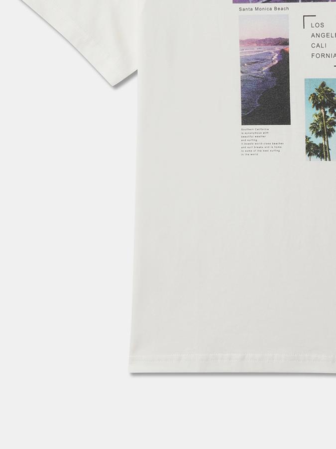 Boys Relaxed Fit Round-Neck T-Shirt image number 3