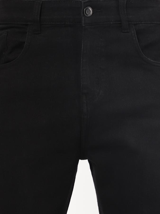 R&B Men Black Jeans image number 3