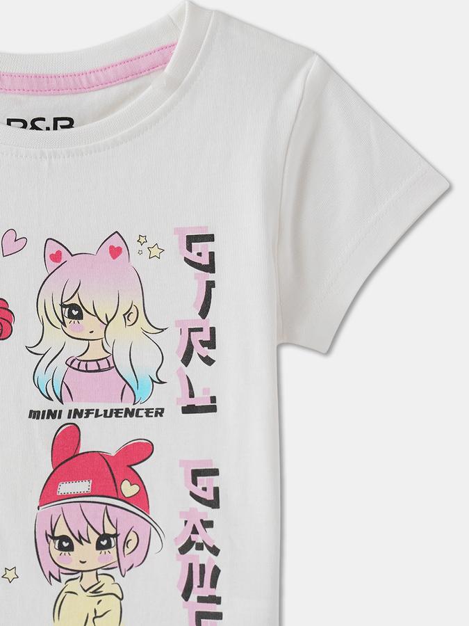 Girls Solid T-shirt image number 2
