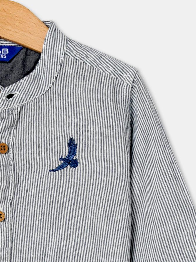 R&B Boys Navy Shirts image number 2