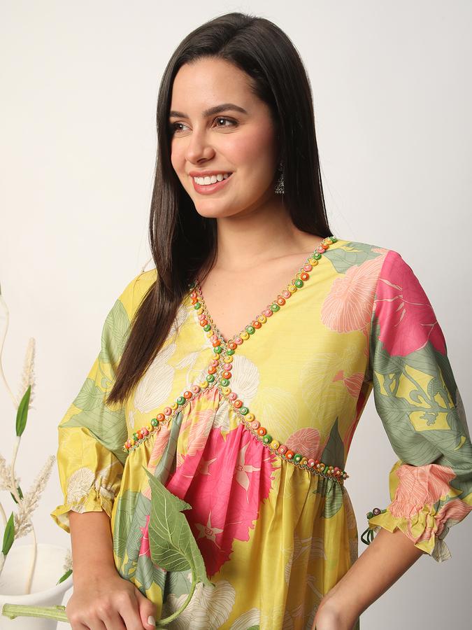 Women Floral Regular Fit Kurta
