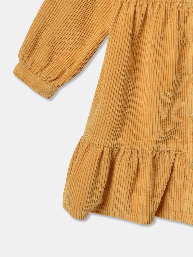 Girls Midi/Knee Length Casual Dress 3/4 Sleeve image number 3