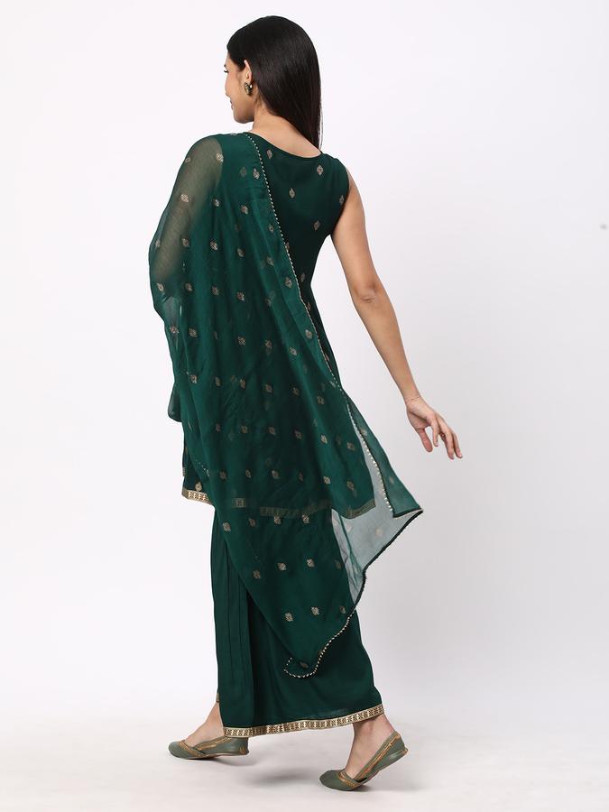 Women Embellished A-Line Kurta Set image number 2