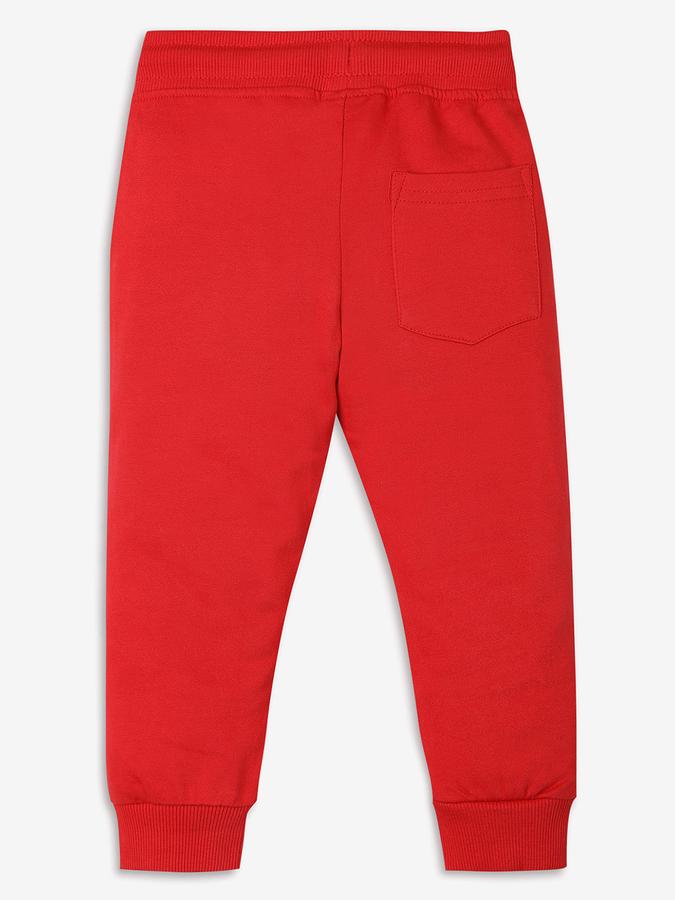 Boys Relaxed Fit Drawstring Waist Graphic Print Jogger
