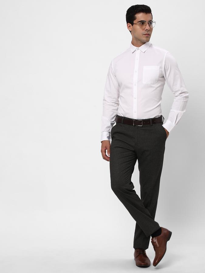 Men Solid Regular Fit Shirt image number 1