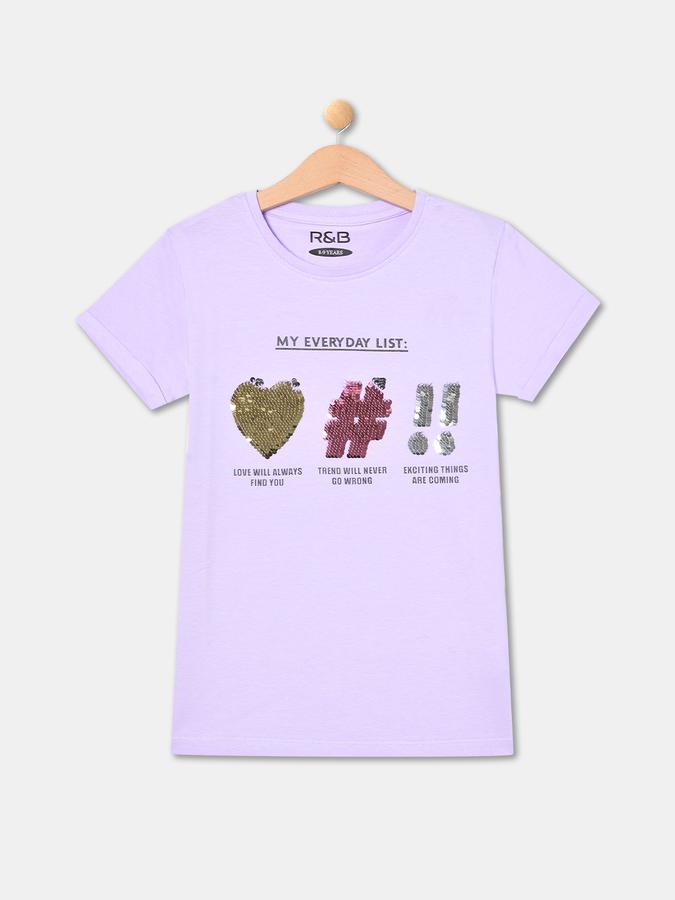 R&B Girls Purple Tops image number 0