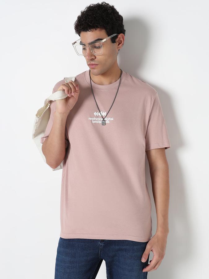 Printed Men Round Neck T-Shirt 