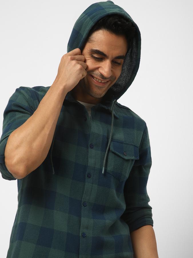 Men Checked Regular Fit Shirt image number 0