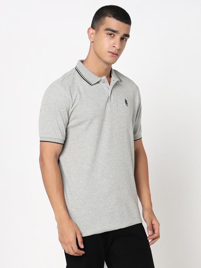 MENS TEXTURE POLO image number 3