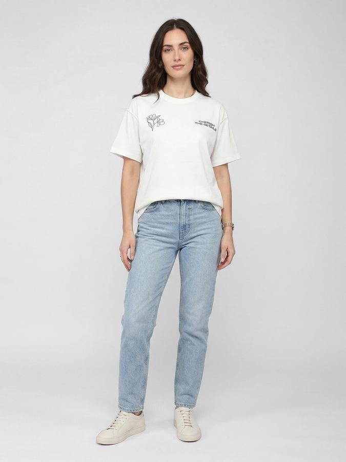 R&B Beige Solid Women Regular fit Top 