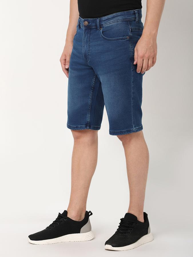Men Regular Fit Denim Shorts image number 1