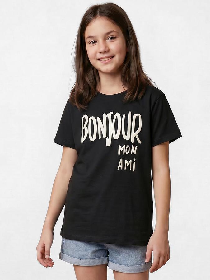R&B Black Girls Printed Short Sleeves Tshirt
