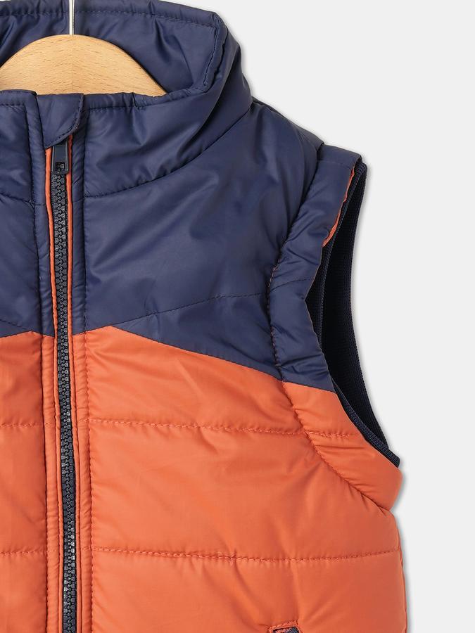 Boys Colourblock Zip-Front Jacket image number 2