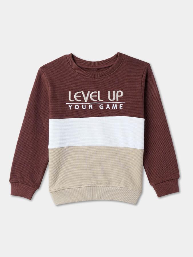 Full Sleeve Animal Print Boys Sweatshirt