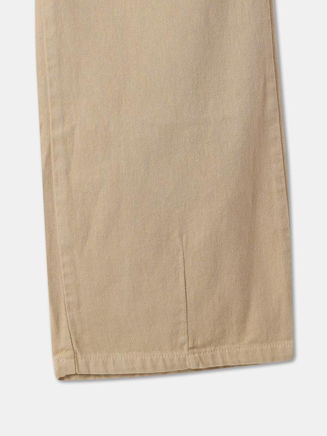 Boys Wide Leg Solid Elastic Waist Trouser