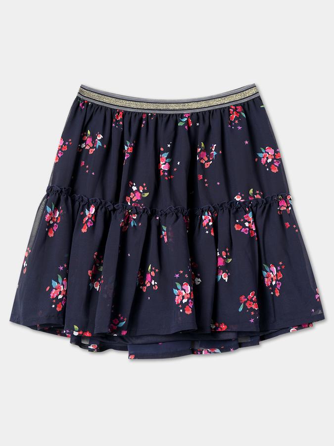 R&B Girl's Fit And Flare Woven Skirt image number 0