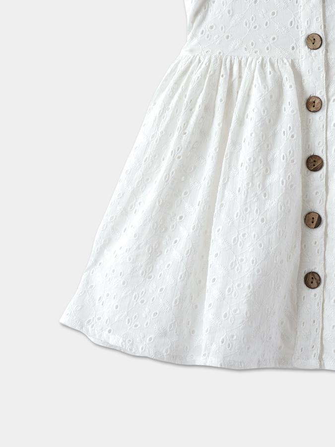 Girls Solid Dress image number 3