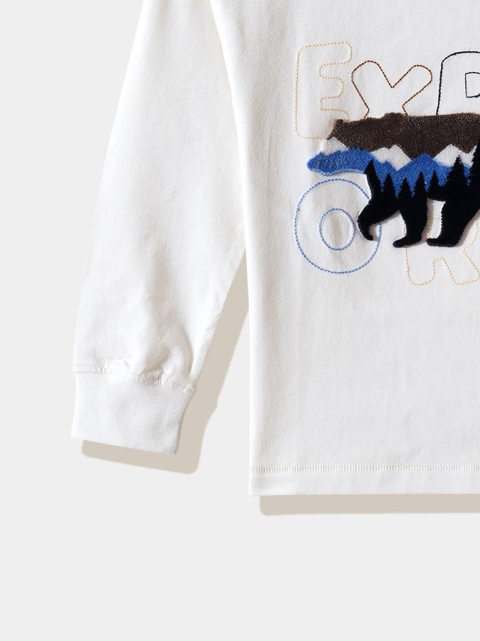 Boys Cotton Regular Fit Crew Neck Graphic T-shirt