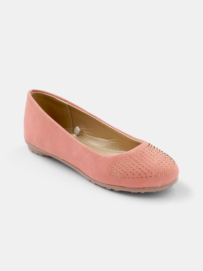 R&B Girls Peach Casual Shoes image number 2