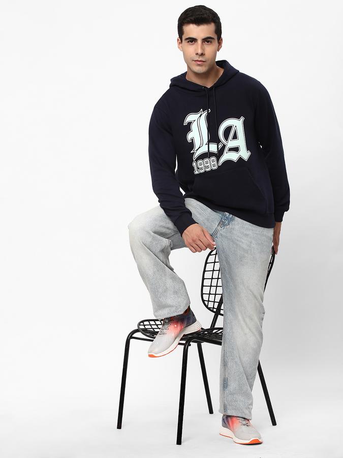 Men Regular Fit Typographic Print Sweatshirt image number 1