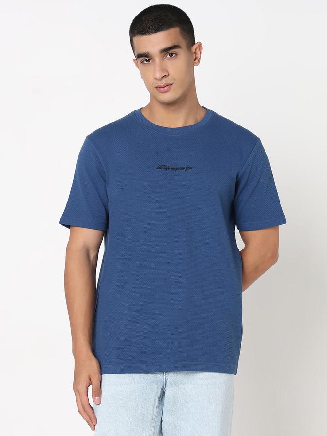 R&B MENS TEXTURE TEE, RELAX FIT image number 1