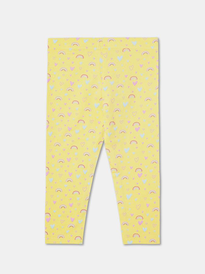 R&B Girls Yellow Leggings image number 1
