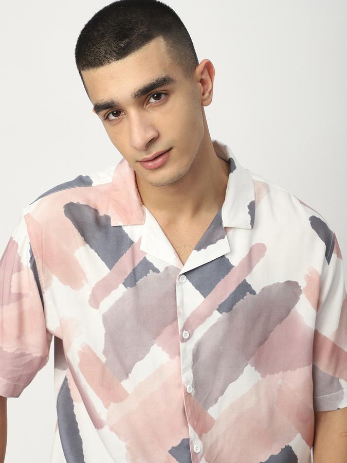 Men Printed Casual Shirt