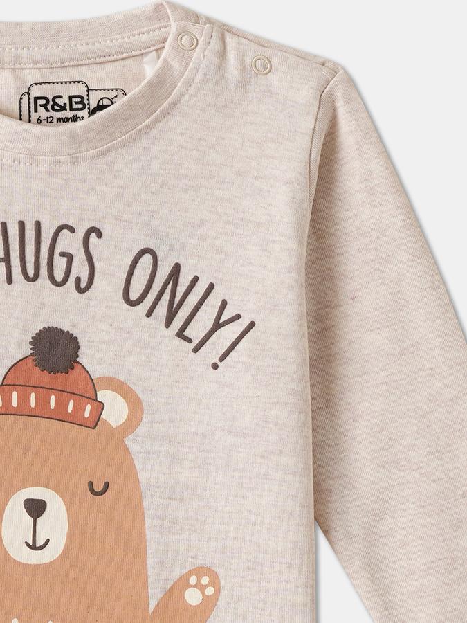 Boys Cotton Regular Fit Crew Neck Graphic T-shirt