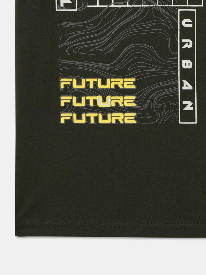 Boys Printed Pure Cotton Regular T Shirt image number 3