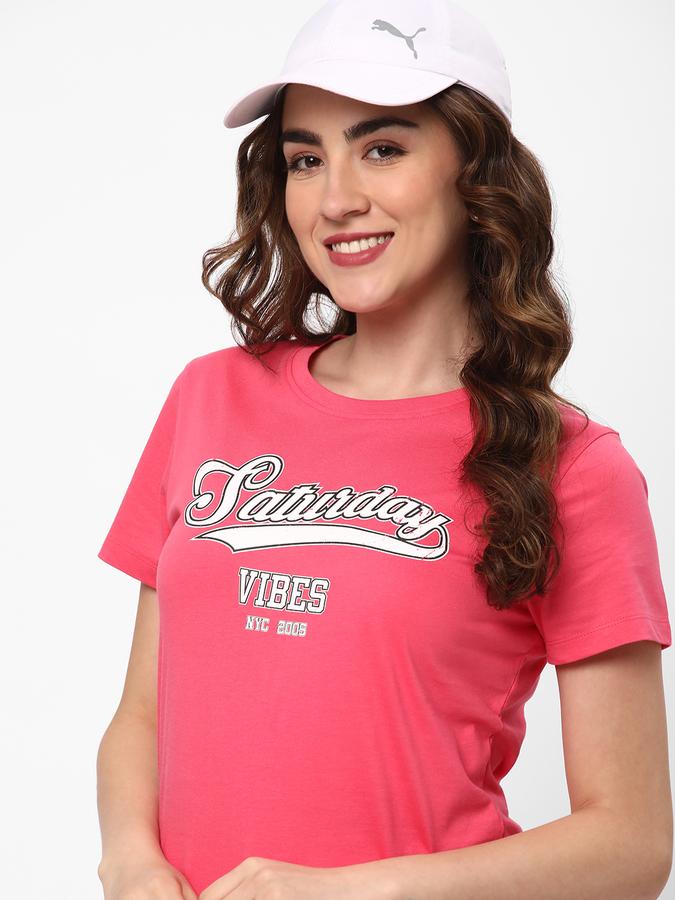 R&B Women Pink Tshirts image number 0