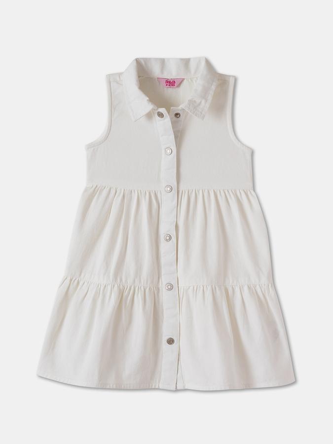 R&B Girls Midi/Knee Length Casual Dress , Sleeveless