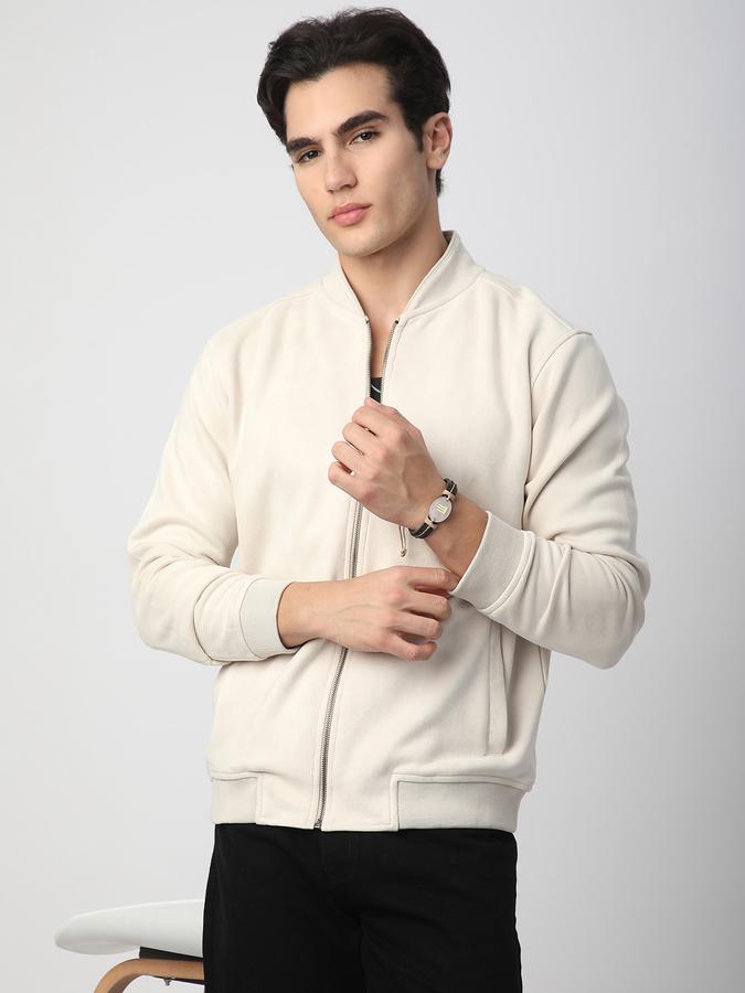 Full Sleeve Solid Men Jacket