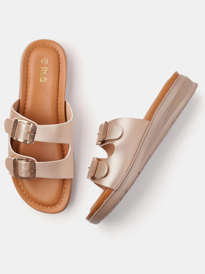 Women Solid Flat Sandals