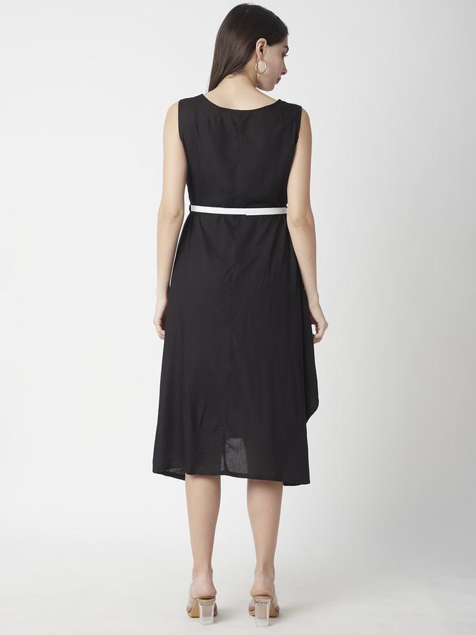 Women Viscose Printed A Line Ethnic Dress