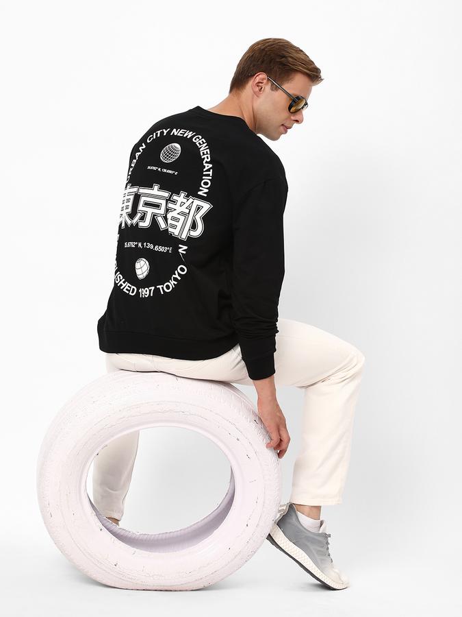 Men Typographic Print Hoodie image number 1