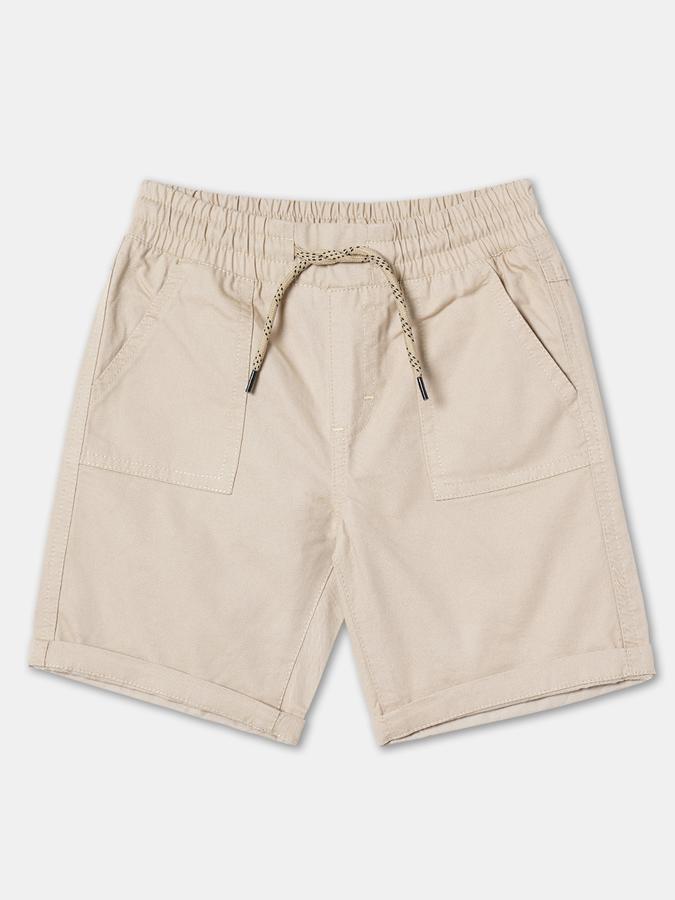 R&B Boys Beige Shorts & 3/4Ths image number 0