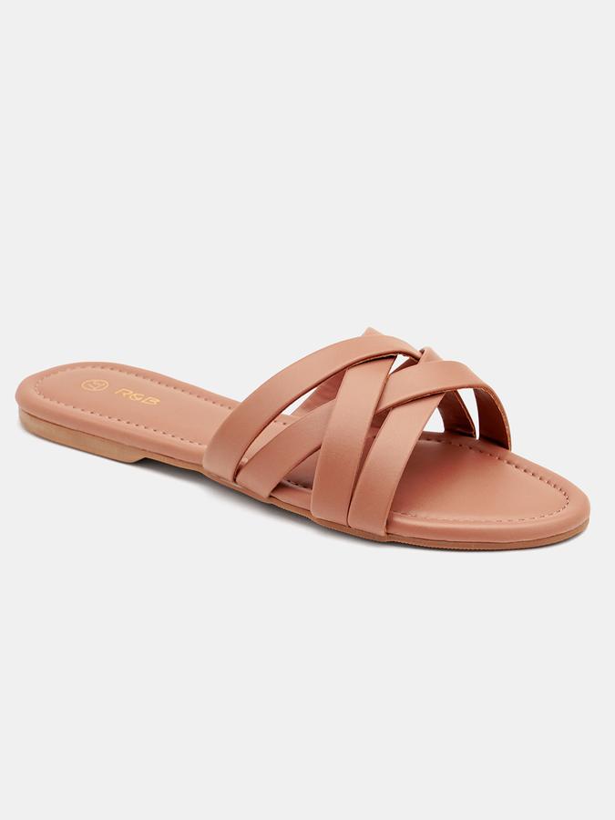 Women Open-Toe Slip On Sandals image number 2