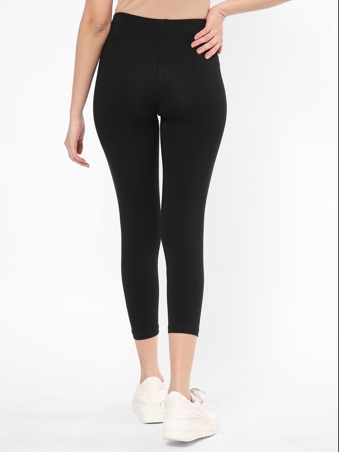 R&B Women Black Leggings image number 2