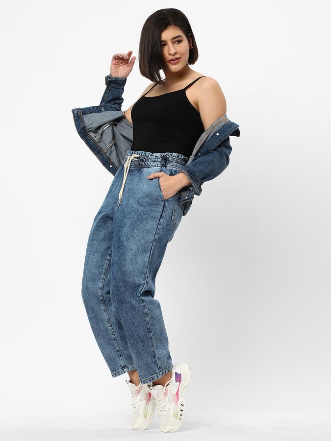 R&B Women's Paperbag Jeans image number 1