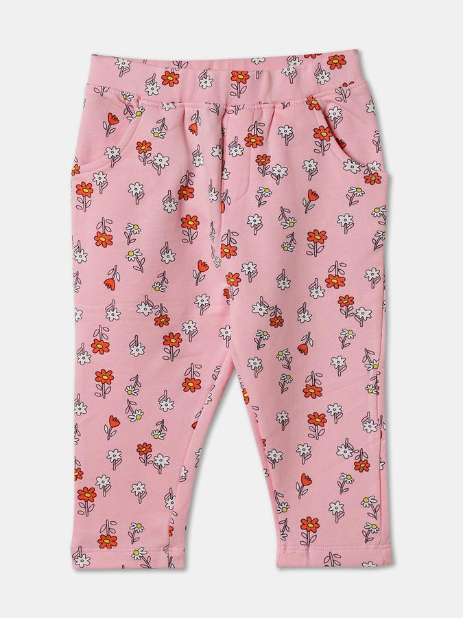Regular Fit Baby Girls Trousers image number 0