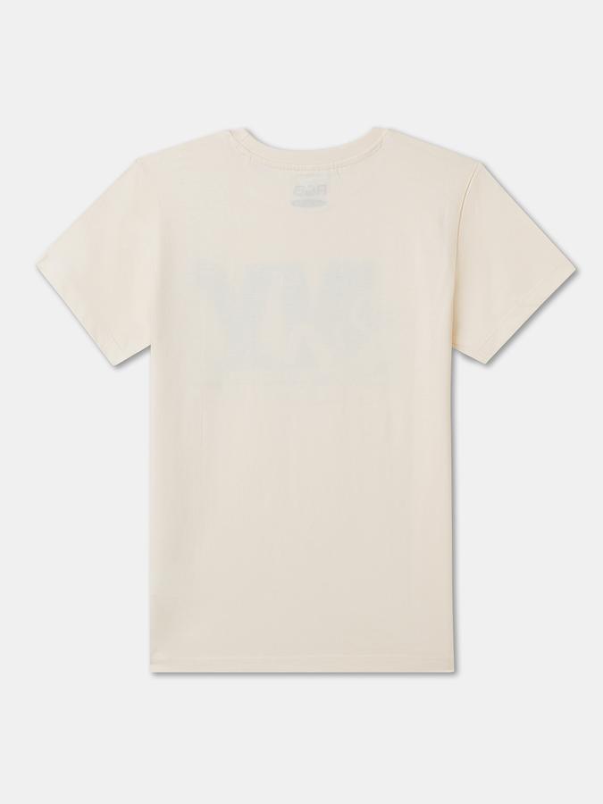 Boys Cotton Regular Fit Crew Neck Graphic T-shirt