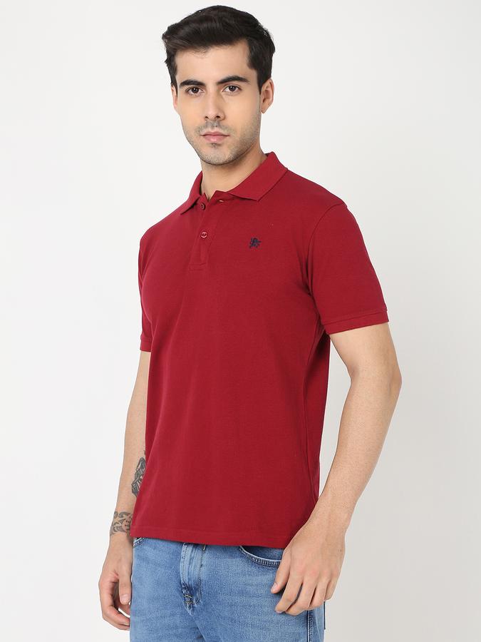 Men Regular Fit Polo T-Shirt image number 1