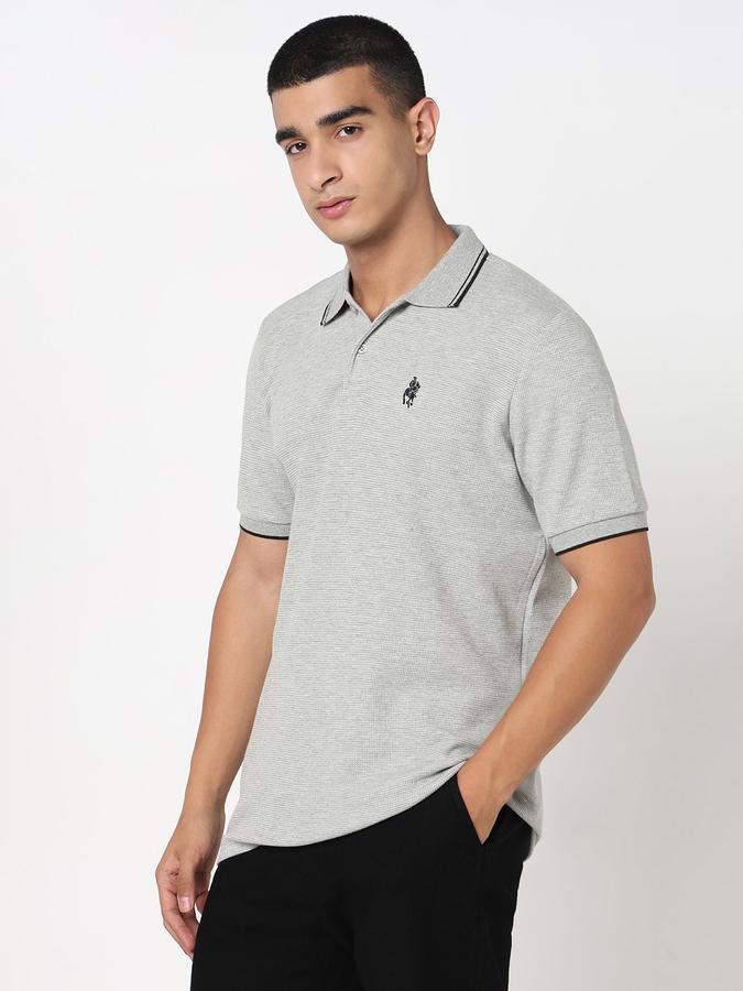 MENS TEXTURE POLO image number 2