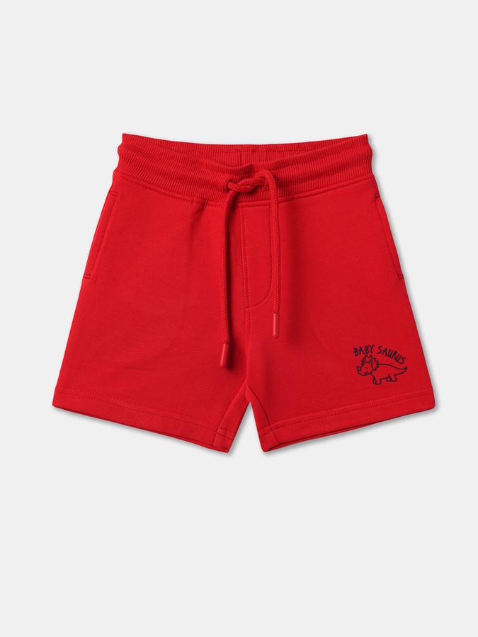 Flat-Front Shorts with Drawstring Waist image number 0