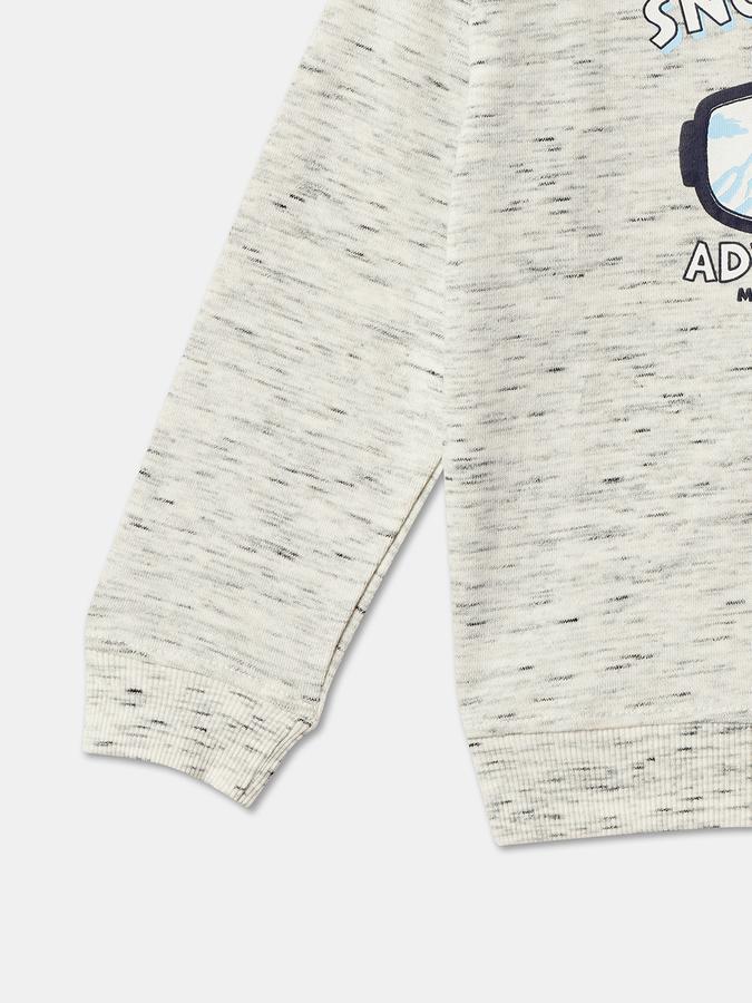 Boys Typographic Print Crew-Neck Sweatshirt image number 3